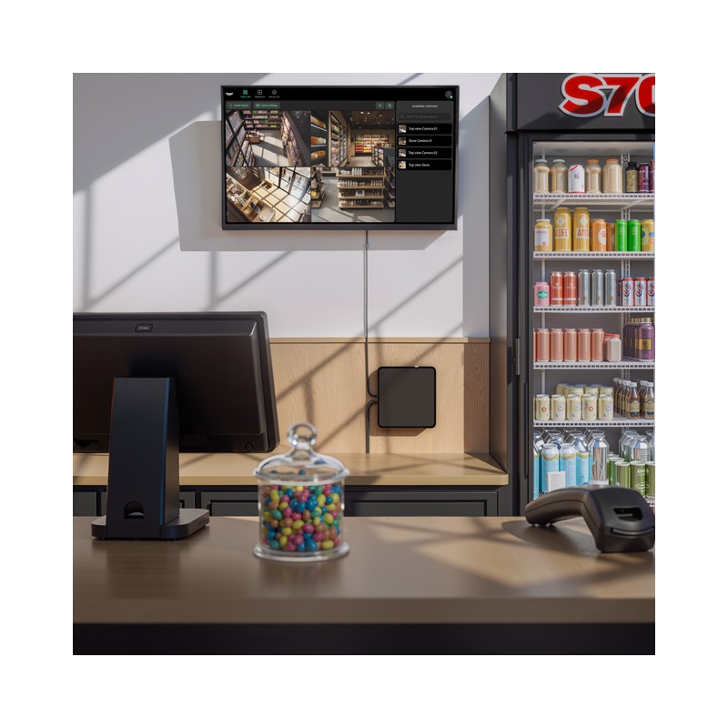 NVR AJAX HAC 16-ch - Enregistreur vidéo réseau 16 canaux avec sortie HDMI - Noir