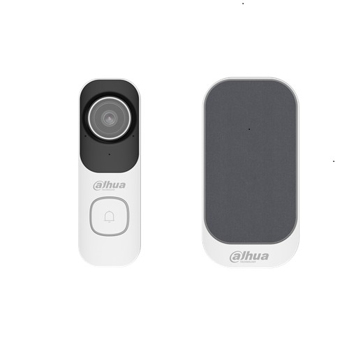 KIT-2K kabelgebundene Videotürklingel Weiss mit WLAN-Gong