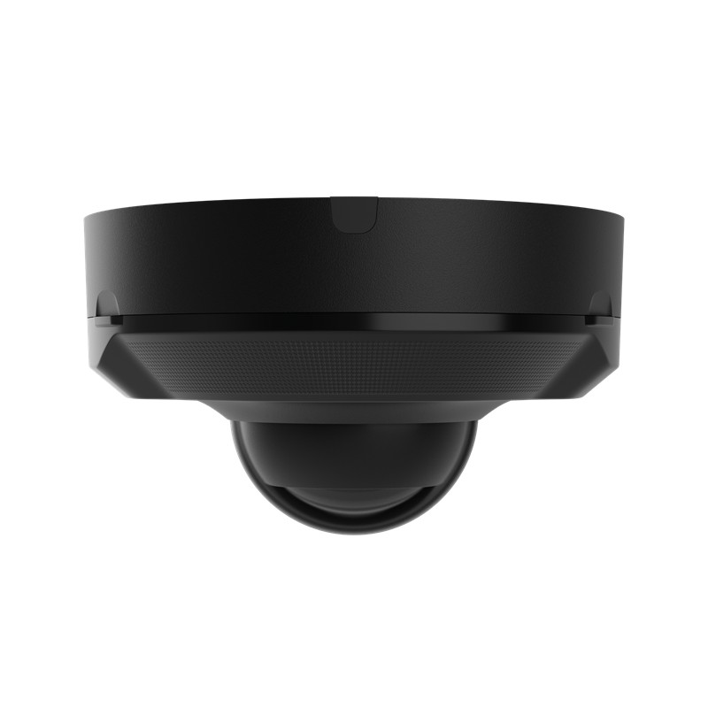 AJAX DomeCam Mini HL (5 Mp/4 mm) - Kabelgebundene IP-Überwachungskamera mit KI, 110° Blickwinkel, hybrider Beleuchtung, TrueWDR,