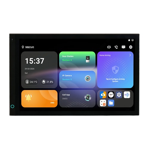 4-Draht-Hybrid-Smart-Bedienfeld Schwarz