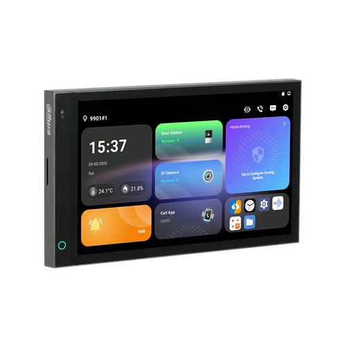 2-Draht-IP-Smart-Bedienfeld Schwarz