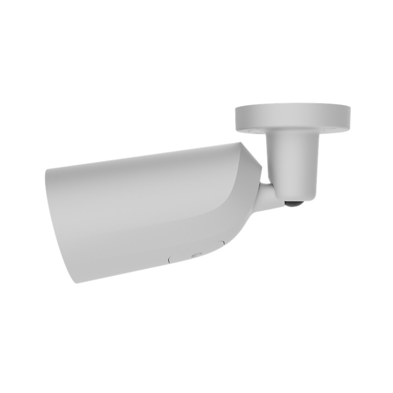 AJAX BulletCam HLVF (5 Mp) - Caméra de surveillance IP filaire avec IA, objectif motorisé varifocal 2,8-12 mm, éclairage hybride