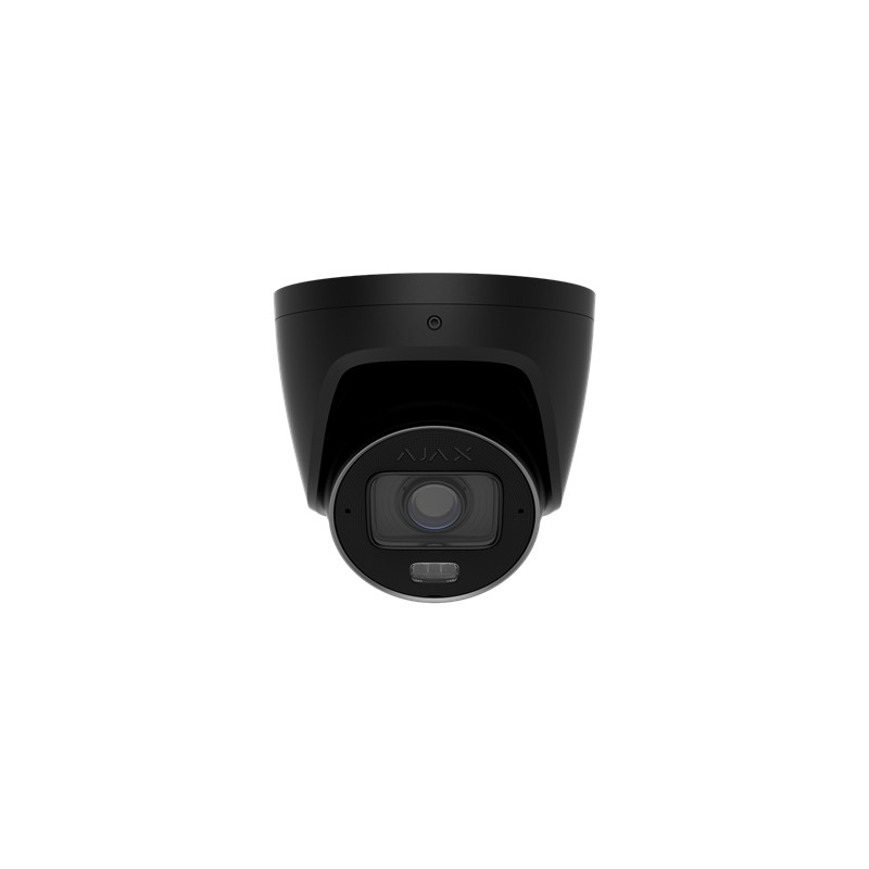 AJAX TurretCam HLVF (8 Mp) - Kabelgebundene IP-Überwachungskamera mit KI, mit motorisiertem, varifokalem 2,8-12-mm-Objektiv, hyb