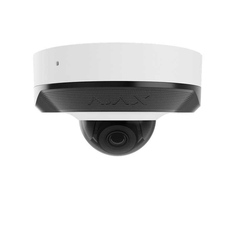AJAX DomeCam Mini (5 Mp/2.8 mm) - Caméra IP filaire Blanc