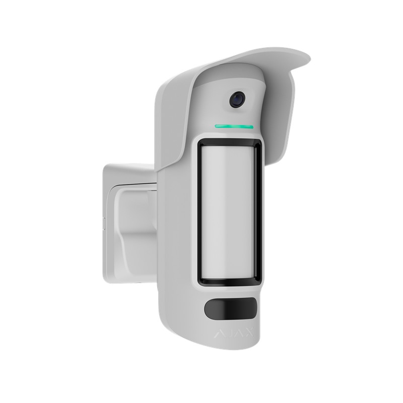 AJAX CurtainCam Outdoor HighMount (PhOD) Jeweller - Détecteur de mouvement sans fil pour rideaux avec double technologie et nomb