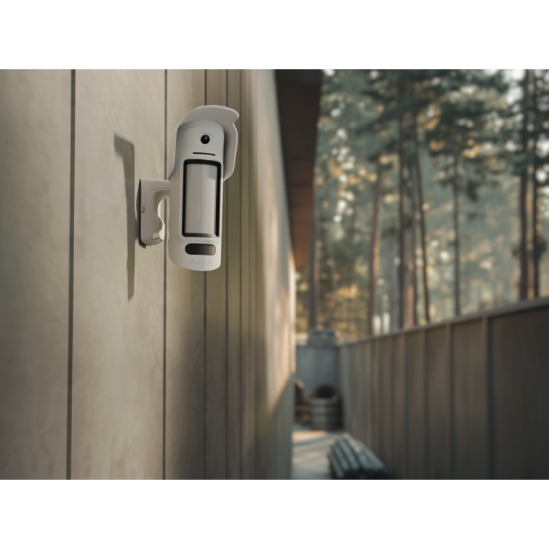 AJAX CurtainCam Outdoor HighMount (PhOD) Jeweller - Détecteur de mouvement sans fil pour rideaux avec double technologie et nomb