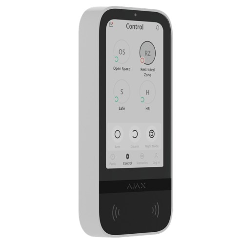 AJAX Superior KeyPad TouchScreen G3 Jeweller - Clavier d'alarme sans fil avec écran tactile et authentification par passeport, b