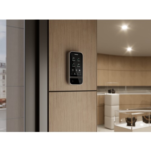 AJAX Superior KeyPad TouchScreen G3 Jeweller - Funk-Bedienteil mit Touchscreen und Authentifizierung über Pass, Tag, Smartphone 