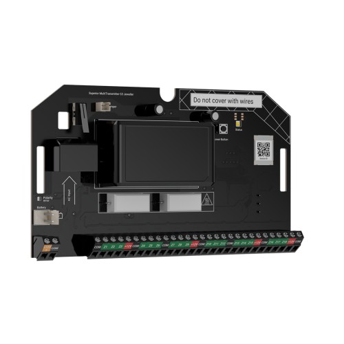 AJAX Superior MultiTransmitter G3 Jeweller - Funkmodul zur Integration von bis zu 18 Drittgeräten in ein Ajax System (ohne Gehäu