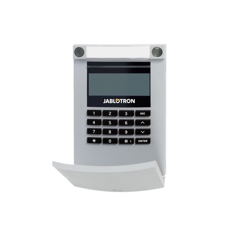 Module d'accès au bus avec écran LCD, clavier et lecteur RFID - Gris