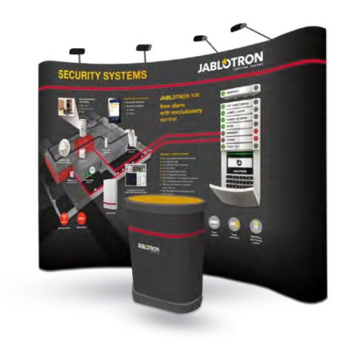 Kompletter Messe Stand