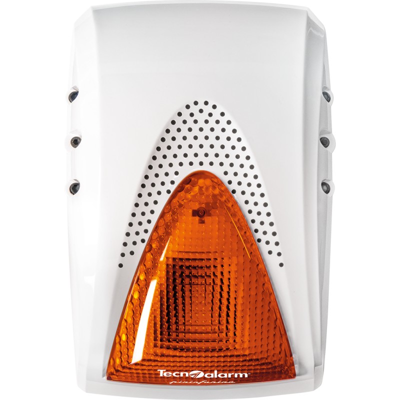 Sirène piézoélectrique sans fil 2 voies - pour l'extérieur