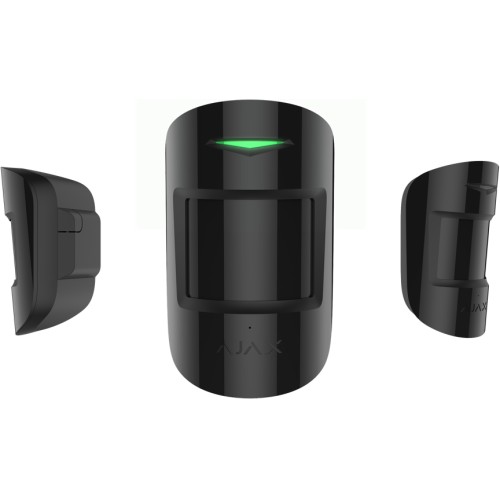 AJAX CombiProtect - Détecteur de mouvement et de bris de verre Noir EU