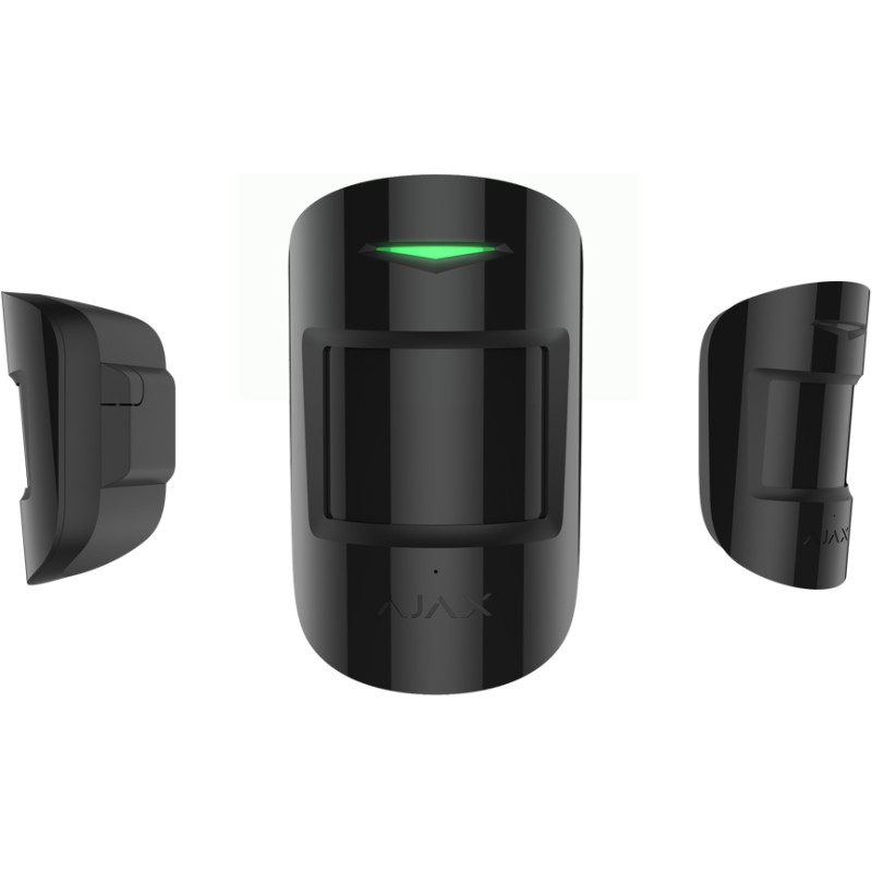 AJAX CombiProtect - Détecteur de mouvement et de bris de verre Noir EU