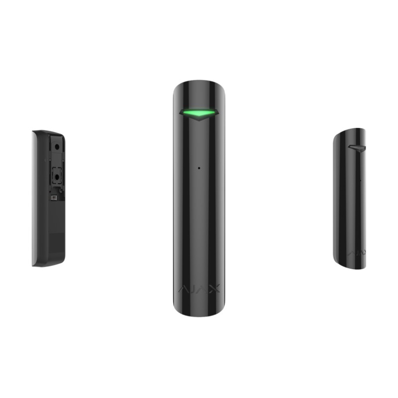 AJAX GlassProtect - Détecteur de bris de verre Noir EU