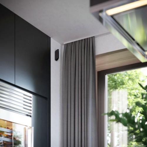 AJAX MotionProtect Curtain - Bewegungsmelder Schwarz EU