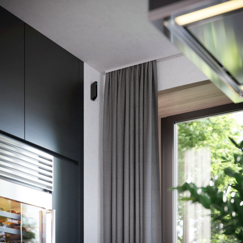 AJAX MotionProtect Curtain - Détecteur de mouvement noir EU