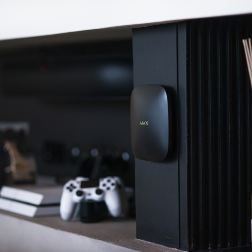 AJAX Hub 2 Plus Jeweller - Alarmzentrale Schwarz EU