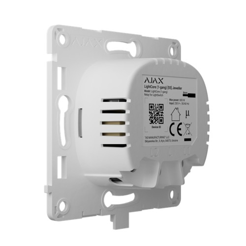 AJAX LightCore (1-gang) - Relais 1-fach Schalter