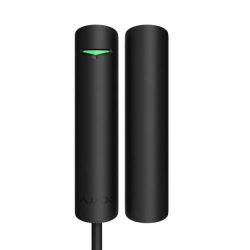 AJAX Superior DoorProtect Plus Fibra - Détecteur d'ouverture, de vibration et d'inclinaison avec interrupteur Reed et accéléromè