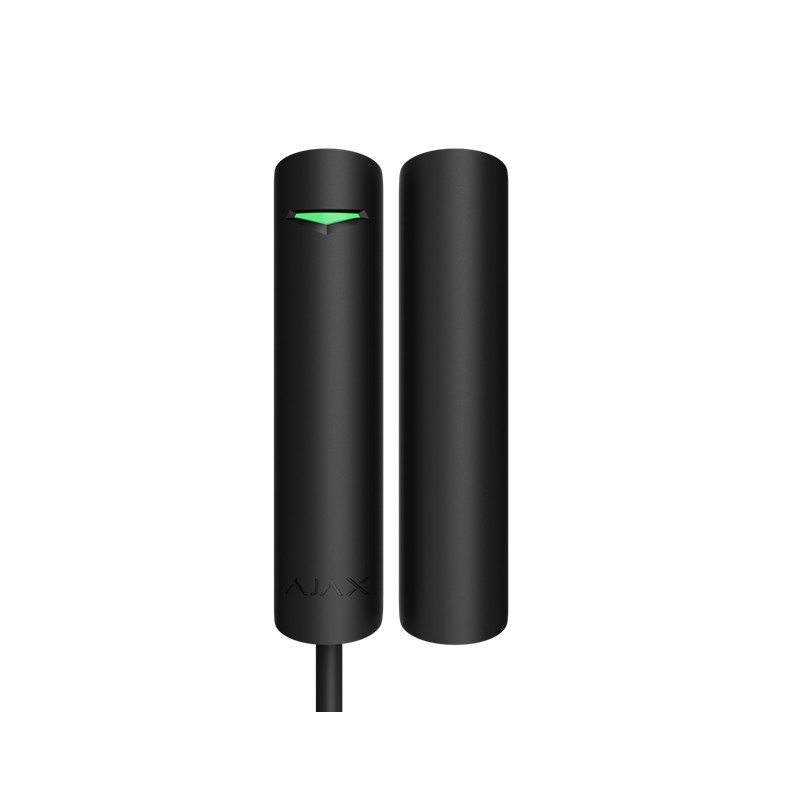 AJAX Superior DoorProtect Plus Fibra - Détecteur d'ouverture, de vibration et d'inclinaison avec interrupteur Reed et accéléromè