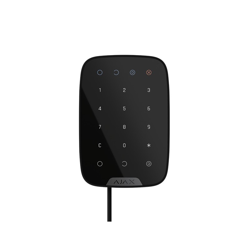 AJAX Superior KeyPad Fibra - Clavier Noir
