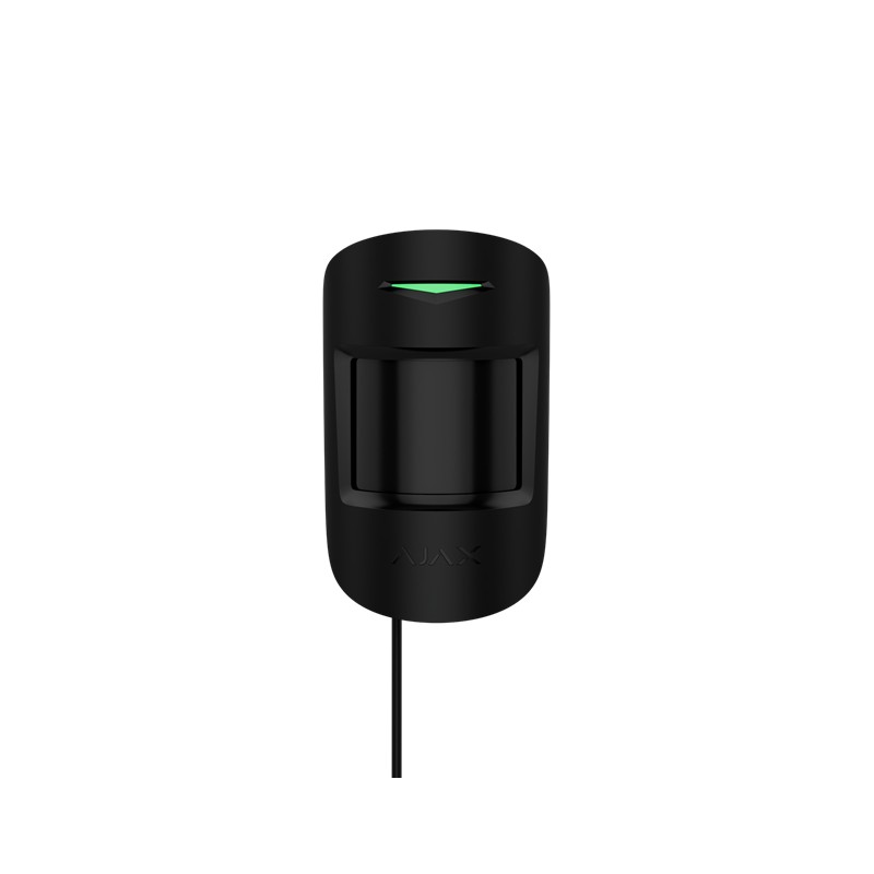 AJAX Superior MotionProtect Plus Fibra - Détecteur de mouvement avec capteur micro-ondes Noir