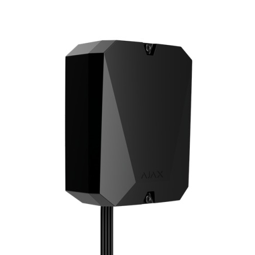 AJAX Superior MultiTransmitter Fibra - Module d'extension de bus Noir