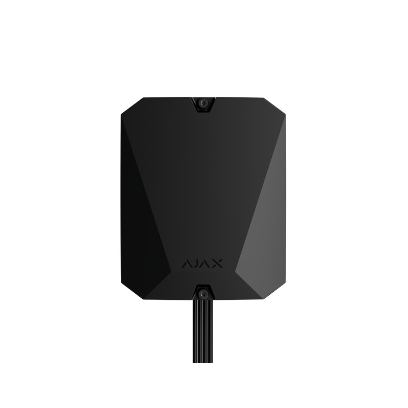 AJAX Superior MultiTransmitter Fibra - Module d'extension de bus Noir