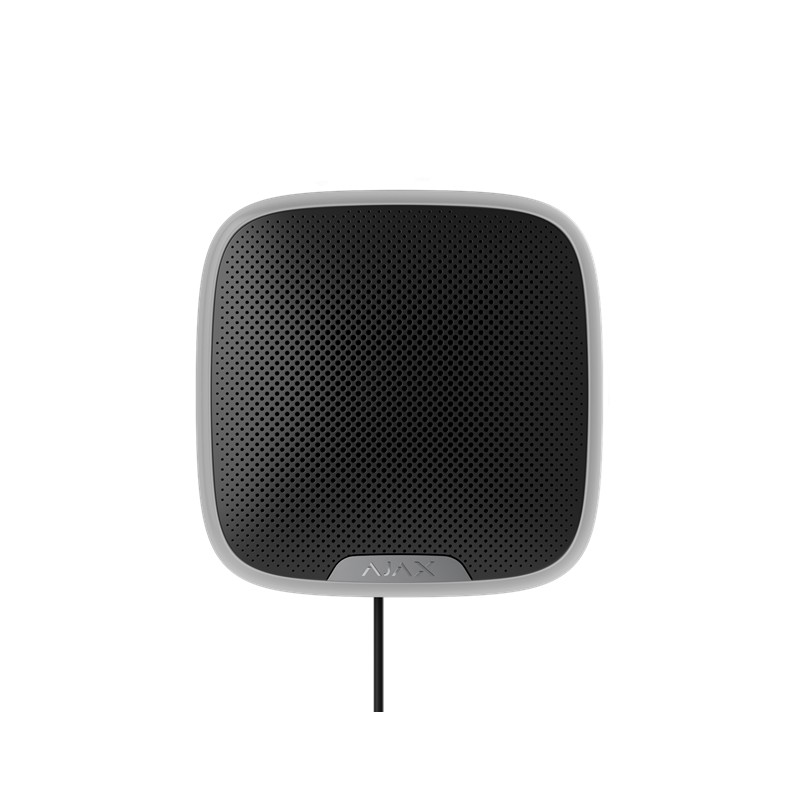 AJAX Superior StreetSiren Fibra - Sirene Schwarz