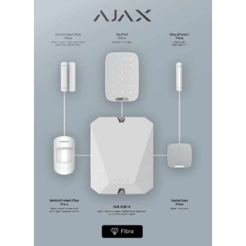 AJAX Wall Stand Fibra - Wandaufsteller