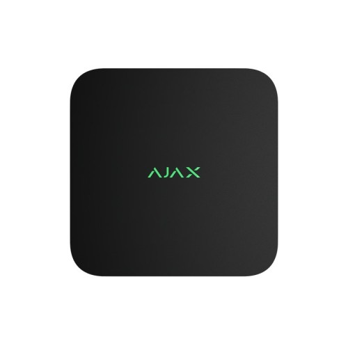 AJAX NVR 8-ch - Netzwerkvideorekorder für 8 Kanäle Schwarz