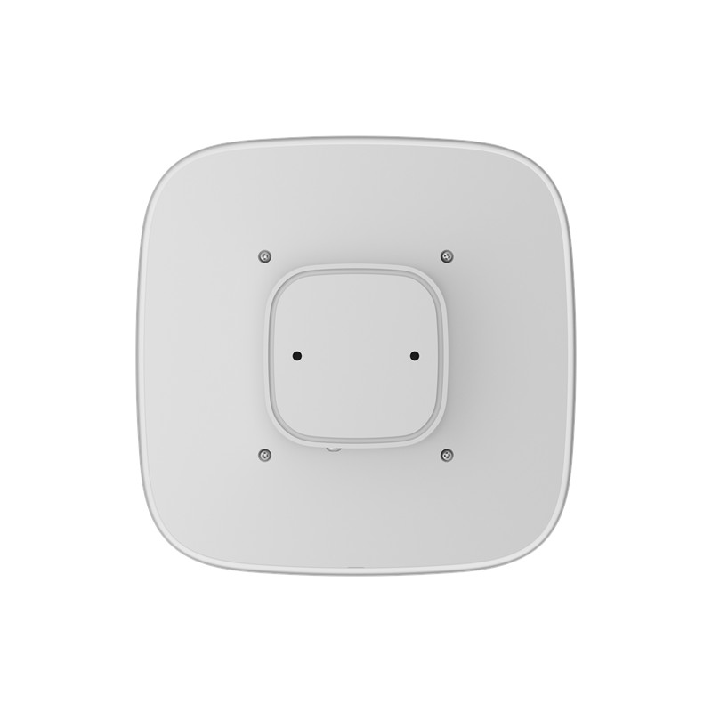 AJAX Superior StreetSiren DoubleDeck Jeweller - Sirène extérieure sans fil avec support pour une face avant de marque/logo Blanc