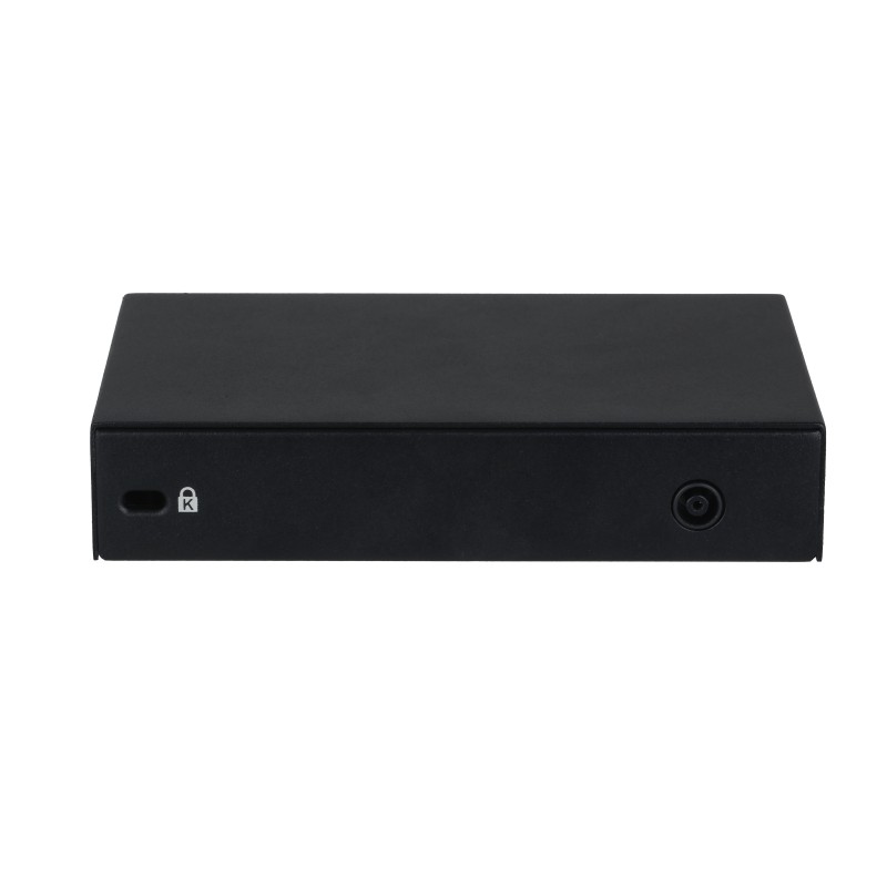 Commutateur Fast Ethernet 6 ports avec 4 ports PoE Noir