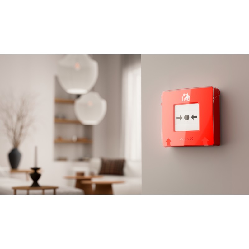 AJAX Manual Call Point - Rouge