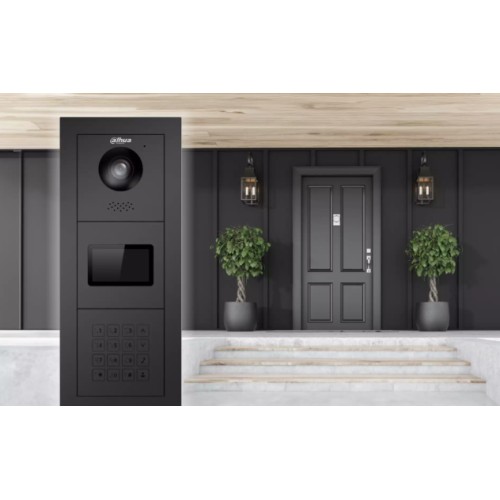 Anzeigemodul - für Video-Gegensprechanlage Schwarz