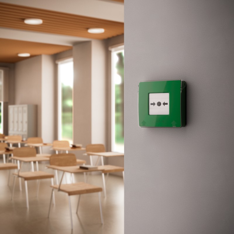 AJAX Manual Call Point - Grün