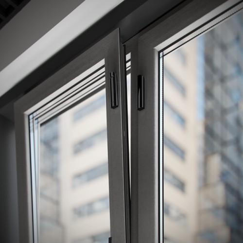 AJAX DoorProtect Plus - Öffnungsmelder Schwarz EU