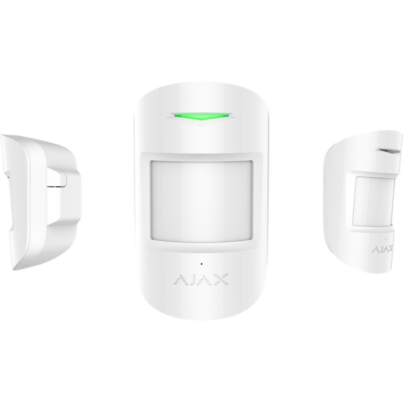 AJAX CombiProtect - Détecteur de mouvement et de bris de verre Blanc EU