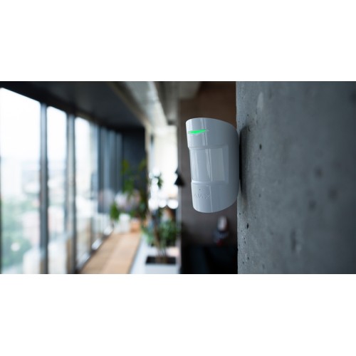 AJAX CombiProtect - Détecteur de mouvement et de bris de verre Blanc EU