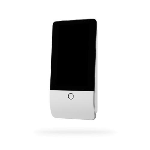 JABLOTRON NATUS Écran tactile pour radio avec lecteur RFID - Blanc