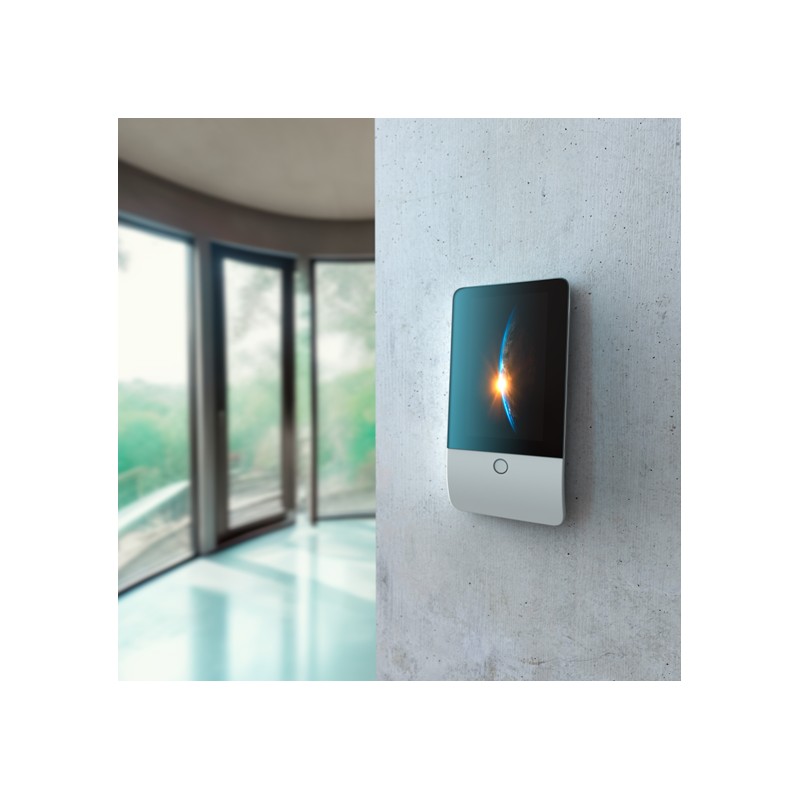 JABLOTRON NATUS Écran tactile pour radio avec lecteur RFID - Gris