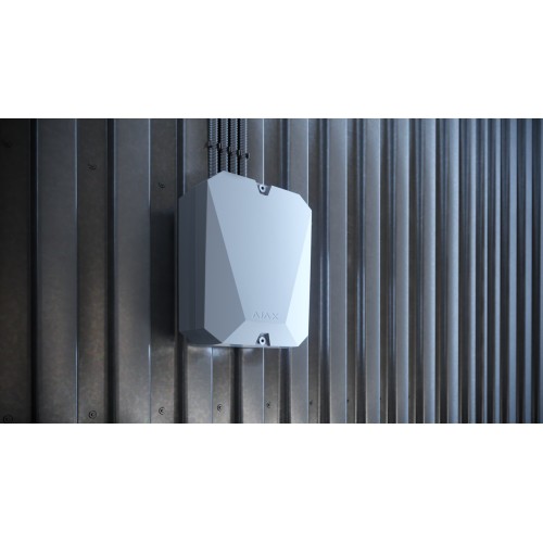 AJAX vhfBridge - Module radio pour connecter un système Ajax à des émetteurs FM tiers Blanc