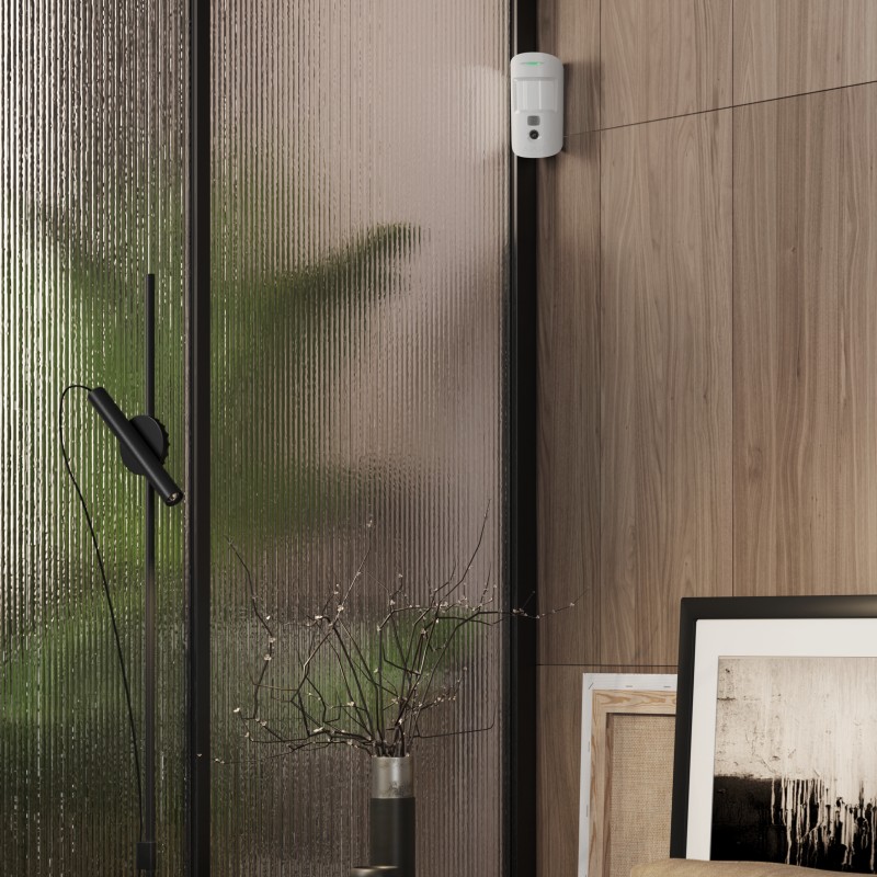 AJAX MotionCam HDR (PhOD) - Bewegungsmelder mit Kamera und Fotoverifizierung Weiss