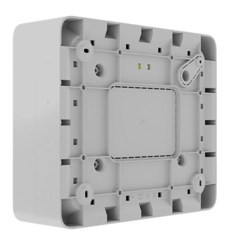 AJAX GlandBox - Accessoires de câblage pour EN54 Fire Hub Jeweller avec entrée de câble latérale via desPresse-étoupes Blanc