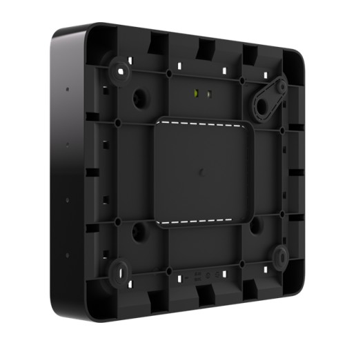 AJAX GlandBox - Accessoires de câblage pour EN54 Fire Hub Jeweller avec entrée de câble latérale via desPresse-étoupes Noir