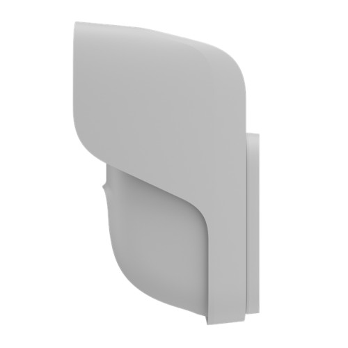 AJAX Curtain Outdoor Jeweller - drahtloser Vorhang-Bewegungsmelder Weiss