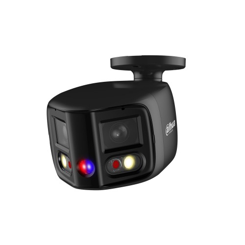 2x4MP TiOC Duo Splicing Festbrennweiten Bullet WizSense Netzwerkkamera Schwarz