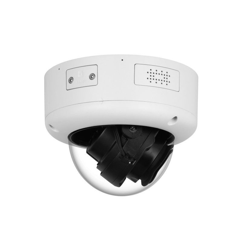 Caméra réseau WizMind à dôme IR 12MP Blanc