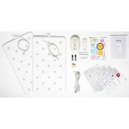 Moniteur respiratoire pour bébés Nanny BM-02 - avec 2 capteurs (ensemble SE)